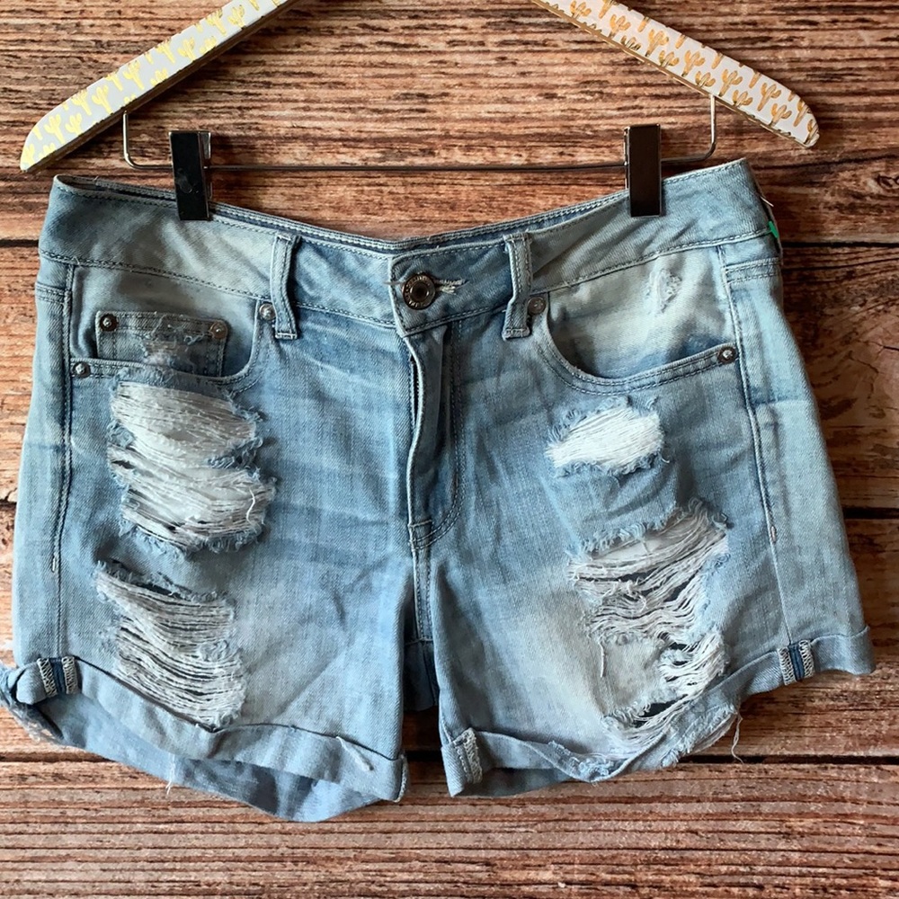 - American Eagle Outfitters Boy Midi Distressed
